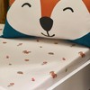Catherine Lansfield Fox and Woodland Friends Single Fitted Sheet, Cream
