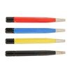 ZJchao 4pcs Scratch Brush Pen Set, Brass Steel Fiberglass Nylon