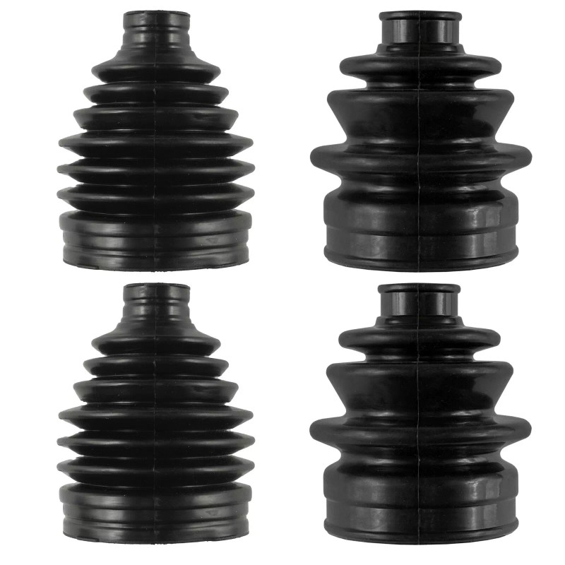 Caltric 2 Rear Axle Outer And Inner CV Boot Kit