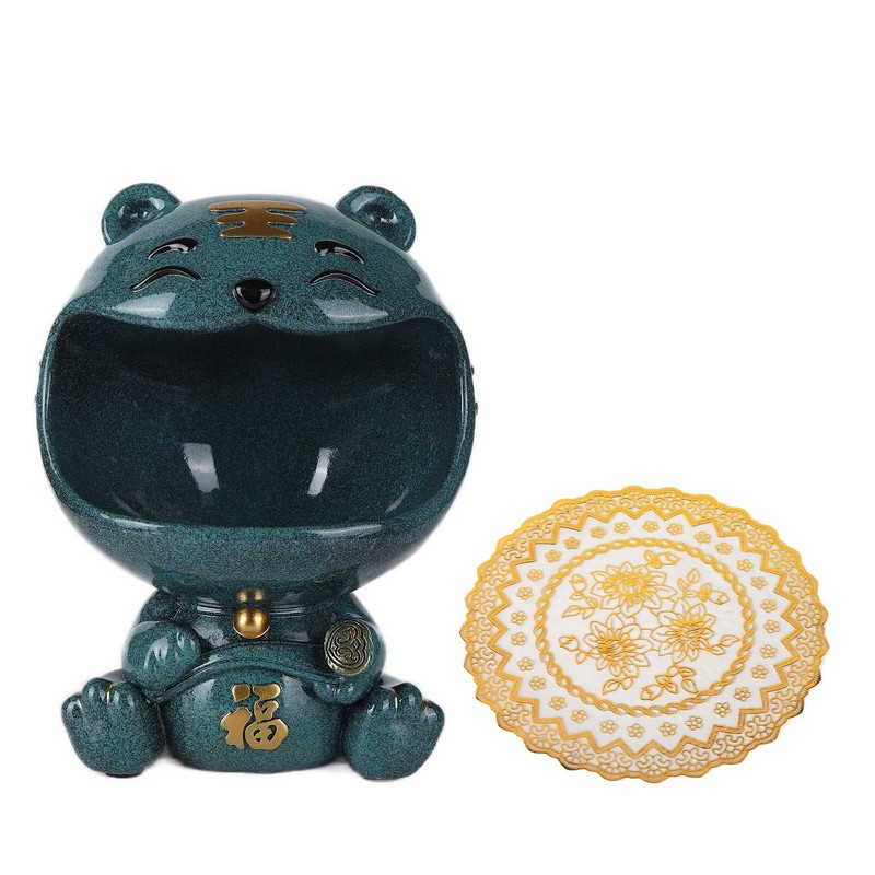 Cut Animal Shaped Key Phone Storage Basket Container Home Entryway