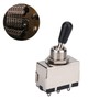 Oumefar 1 Pcs 3 Way Closed Guitar Toggle Switch Black