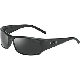 bollé BS026002 King Sunglasses, Black Matte - Volt+ Gun Cat 4, Large