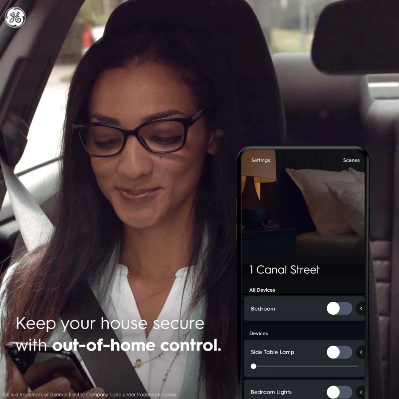 GE Smart Light Switch, Paddle Style, Neutral Wire Required, Bluetooth