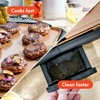 BELLA Electric Ceramic Titanium Griddle, Make 10 Eggs At Once,