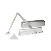 Global Door Controls Commercial Full Cover Door Closer in Aluminum