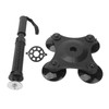 Fockety Anchored Power, Arm Wrestling Spring Bar Exerciser for Biceps,