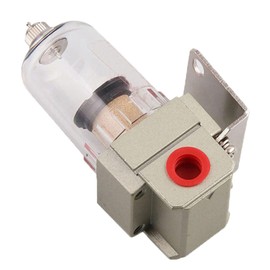 G1/4" Compressed Air Line Filter Automatic Drain Water Oil Separator for Air Particle Filtration
