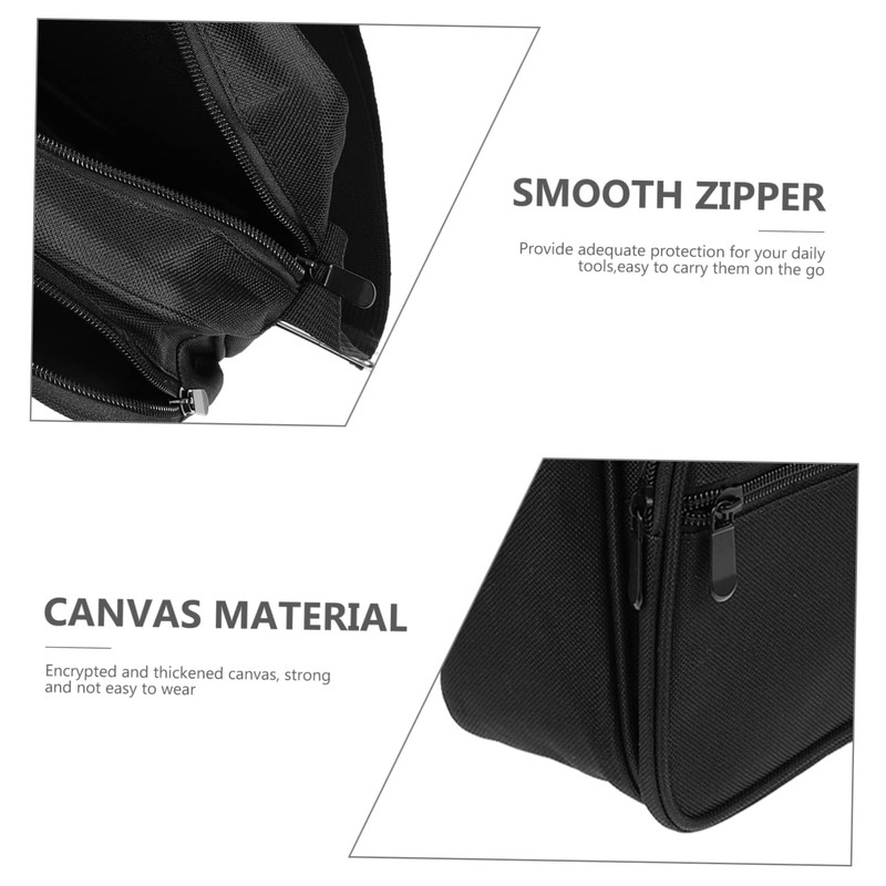 LIFKOME Canvas Tool Bag Durable Storage for Electricians Carpenters and