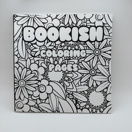 Adult Bookish Phrases Coloring Book With Extra Cozy Items  Book Accessories