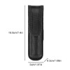 Flashlight Holster, Nylon Flashlight Pouch Waterproof Torch Carry Case for