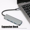 Expansion Dock 4 in 1 Multi USB Ports Adapter Converter