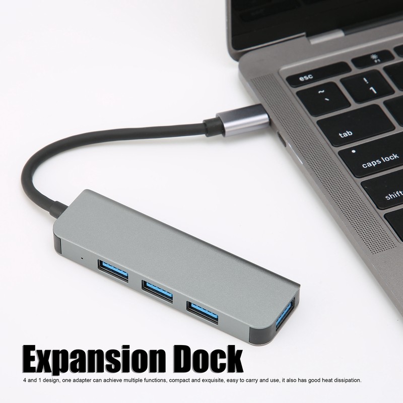 Expansion Dock 4 in 1 Multi USB Ports Adapter Converter