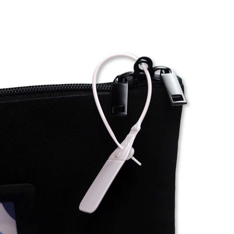 effektivo Bank Bag with Zip Lockable & Sealable with Window