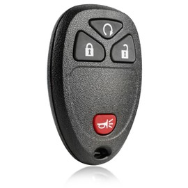 Key Fob Keyless Entry Remote fits Chevy Silverado Traverse Equinox Avalanche / GMC Sierra / Pontiac Torrent / Saturn Outlook Vue 2007 2008 2009 2010 2011 2012 2013 2014 2015 2016, 15913421