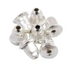 10pcs Earrings Gold Silver Metal Plug Stud stoppers findings Post
