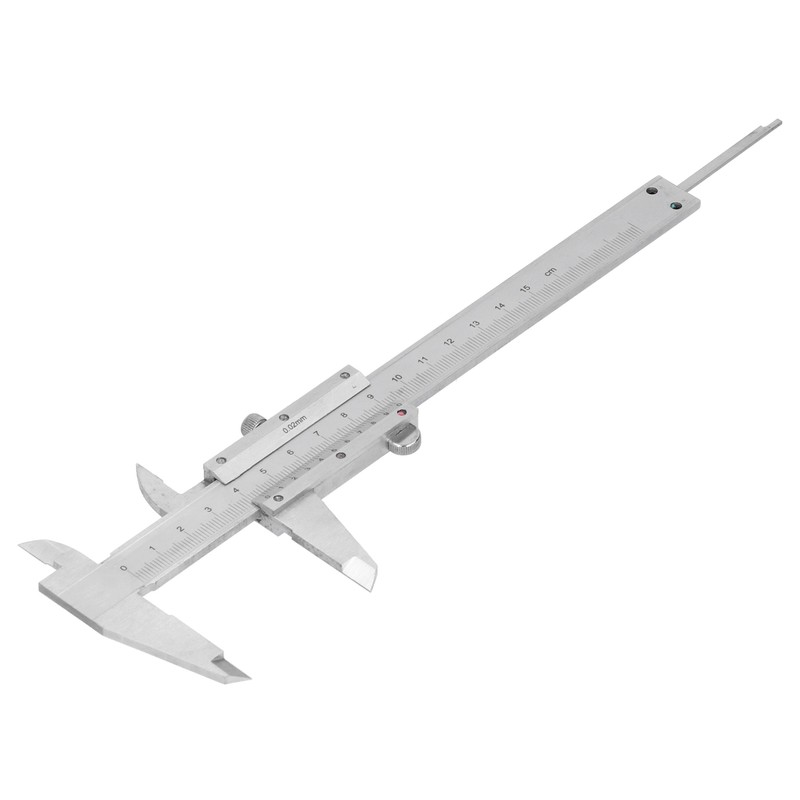 Vernier Scale High Carbon Steel Measurement Gauge Ruler Tool for