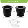 Patio Table Umbrella Hole Rings, 4 Pcs Silicone Patio Table