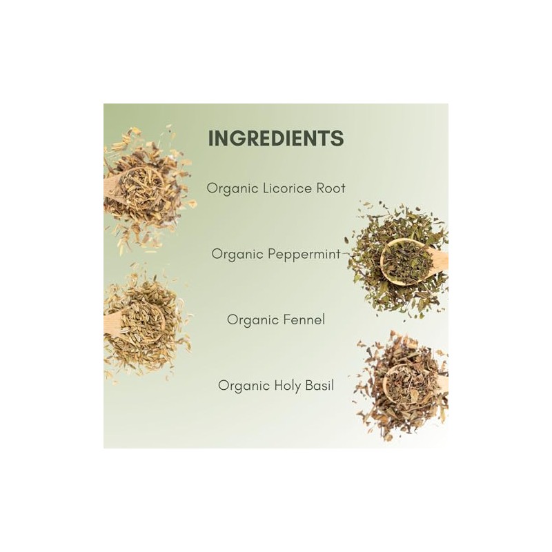 Organic Herbal Comfort Loose Leaf Tea - 2oz Bag (Approx.