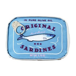 Neceser De Viaje - Neceser Organizador De Cosméticos Estético Con Un Diseño Único De Lata De Sardinas | Almacenamiento Multiusos De Maquillaje Para Artículos De Cuidado De La Piel, Sombras De Ojos,
