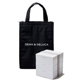 Dean & Deluca 3-Tier Small Cooler Bag Black M Set