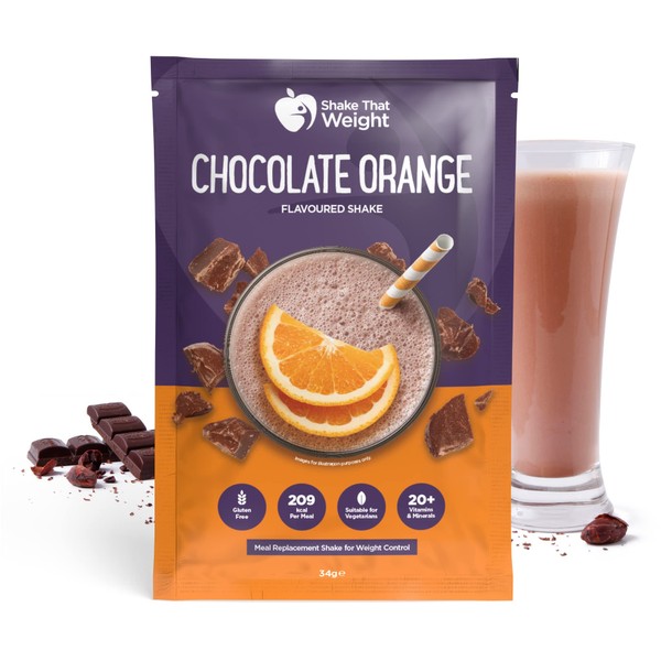 Chocolate Orange High Protein Meal Replacement Diet Milkshake - Shake That Weight