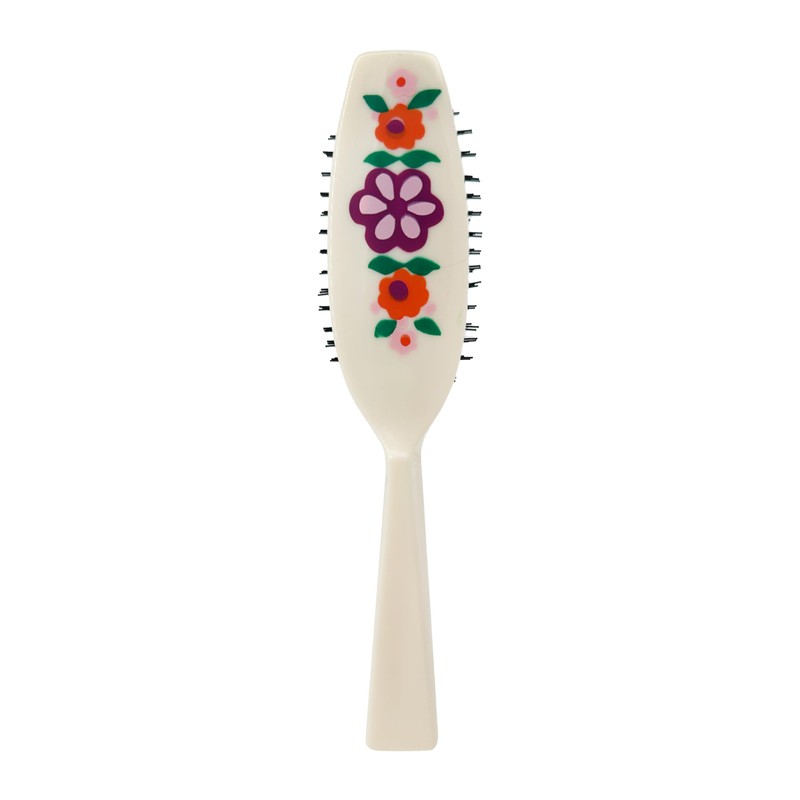 Phillips Brush 3000 Purse Size Cushion Hair Brush with Flower