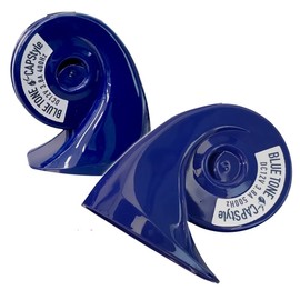 Stakeholder (You Can Listen to Sample Sounds) Vehicle Inspection Horn (Luxury Sedan Sound) for 12 V Cars, Swirl Type (Set of 2), Crank-type Stays Included, Universal Car, Horn