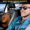 LANVRION Cowboy Hat Holder for Truck, Magnetic Hat Clip Leather
