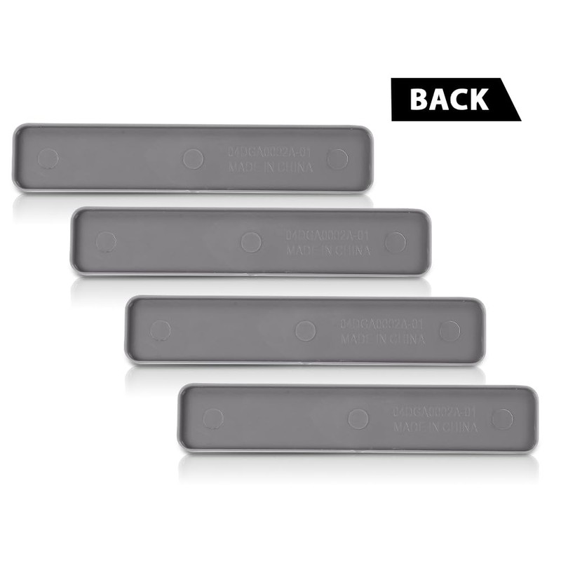 G-PLUS Decking Boards End Cap 5.5”4pcs Dark Grey