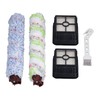 Rolling Brush Filter Set Replacement Parts Fit for Bissell 1868