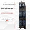 Sianxaido 84820-12480 Master Power Window Switch Driver Side Compatible with