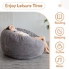 BYBYME 3 in 1 Bean Bag Chairs, Bean Bag Bed