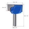 sourcing map 32mm Dia 8mm Shank Bottom Cleaning Router Bit,