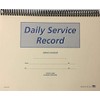 Daily Service Record Book - 50 Sheets/Book (W9)