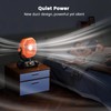 BINUYASHA Rechargeable Camping Fan with 20000mAh Battery, 8-Speed Stepless Control,