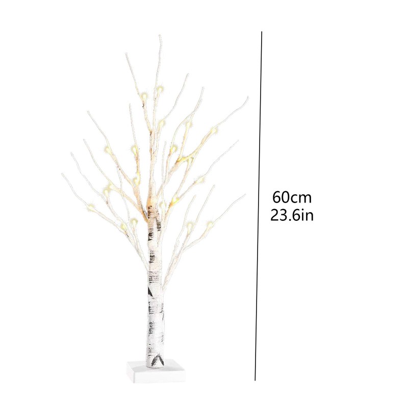 60cm Tree Light Decorative Light LED Light Silver Birch Light