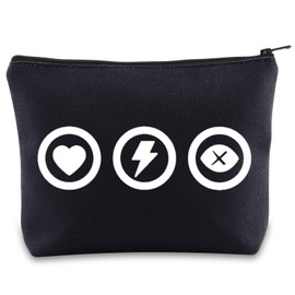 RDR2 Makeup Bag Arthur Fans Gifts Cores Stamina & Dead Eye Gifts RDR2 Merchandise RDR2 Arthur Zipper Bag (HeartBlack UK)