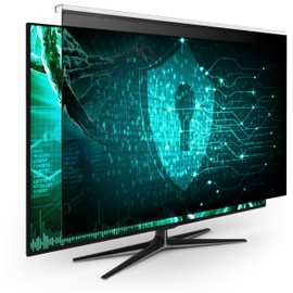 EZ-Pro Screen Protector Privacy Screen Panel for 32 inches (Screen Measured Diagonally) Computer Monitor, Anti Blue Light and Easy Installation, Screen Panel Size 17.3" Height x 28.7" Width