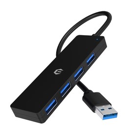 OOTDAY USB C Ethernet Adapter, 4 in 1 USB C Hub HDMI with Fast Data Transfer, USB 3.0 USB Extension Compatible with Desktop Computers and Other Laptops