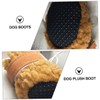 Kisangel 3sets Dog Shoes Winter Warm and Protective Pet Boots