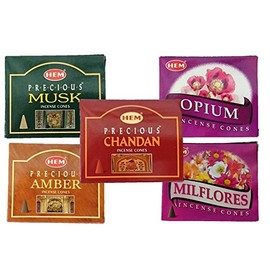 HEM Incense Cones Set of 5 (A)