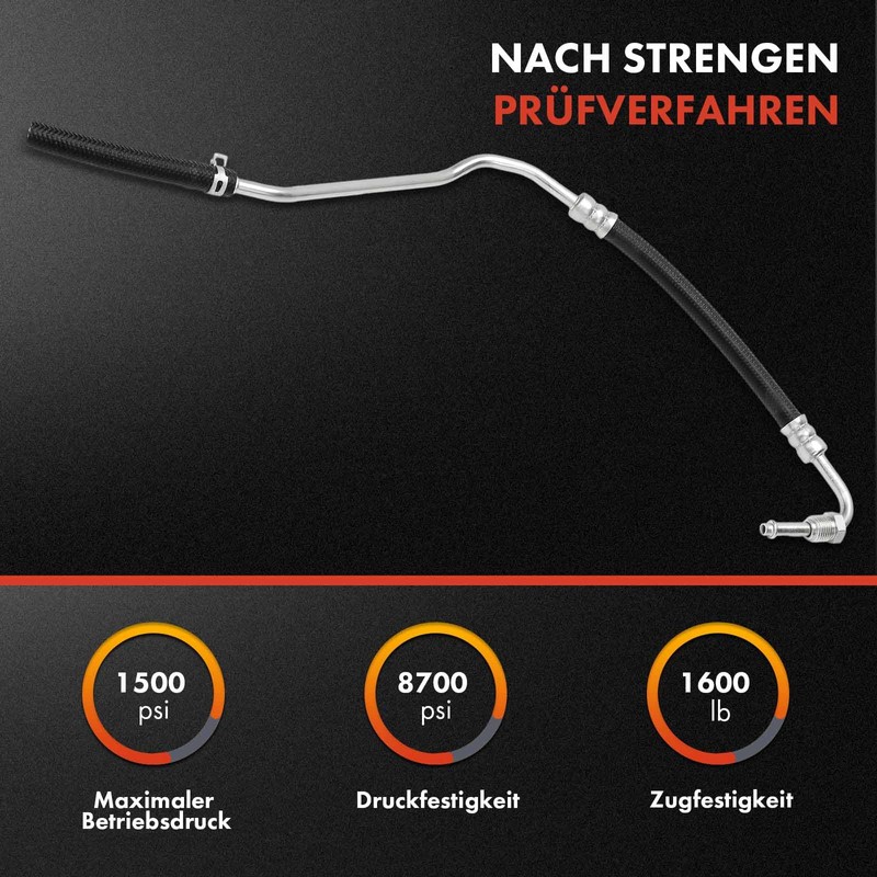 Frankberg Power Steering Hose Compatible with Fabia I 6Y2 1.2L-2.0L