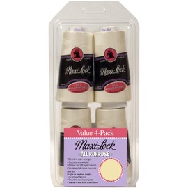 American & Efird Maxi-Lock Paquete de carrete de hilo de gran valor, cáscara de huevo