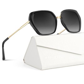 ANYLUV Women's Sunglasses Polarized Sunglasses-for-Women: Trendy Sunglasses Womens Polarized Ultraviolet Protection Travel