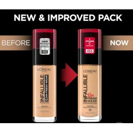 Maquillaje L'oreal Paris Infalible Hasta 24 Horas Fresh Wear