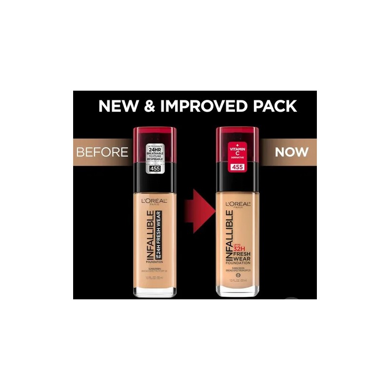 Maquillaje L'oreal Paris Infalible Hasta 24 Horas Fresh Wear