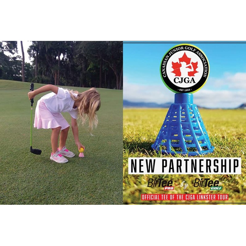 BirTee PRO Speed Golf Tees - Enhanced Durability, 8 Pack.