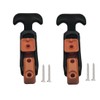 UPEYXDQR Rubber Flexible T-Handle Hasp Draw Latch for Tool Box,
