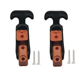 UPEYXDQR Rubber Flexible T-Handle Hasp Draw Latch for Tool Box, Cooler, Golf Cart or Engineering Machine Hood, 2 PCS