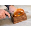 Ironwood Gourmet 28330 Local 338 Bagel Miter, Acacia Wood, 7